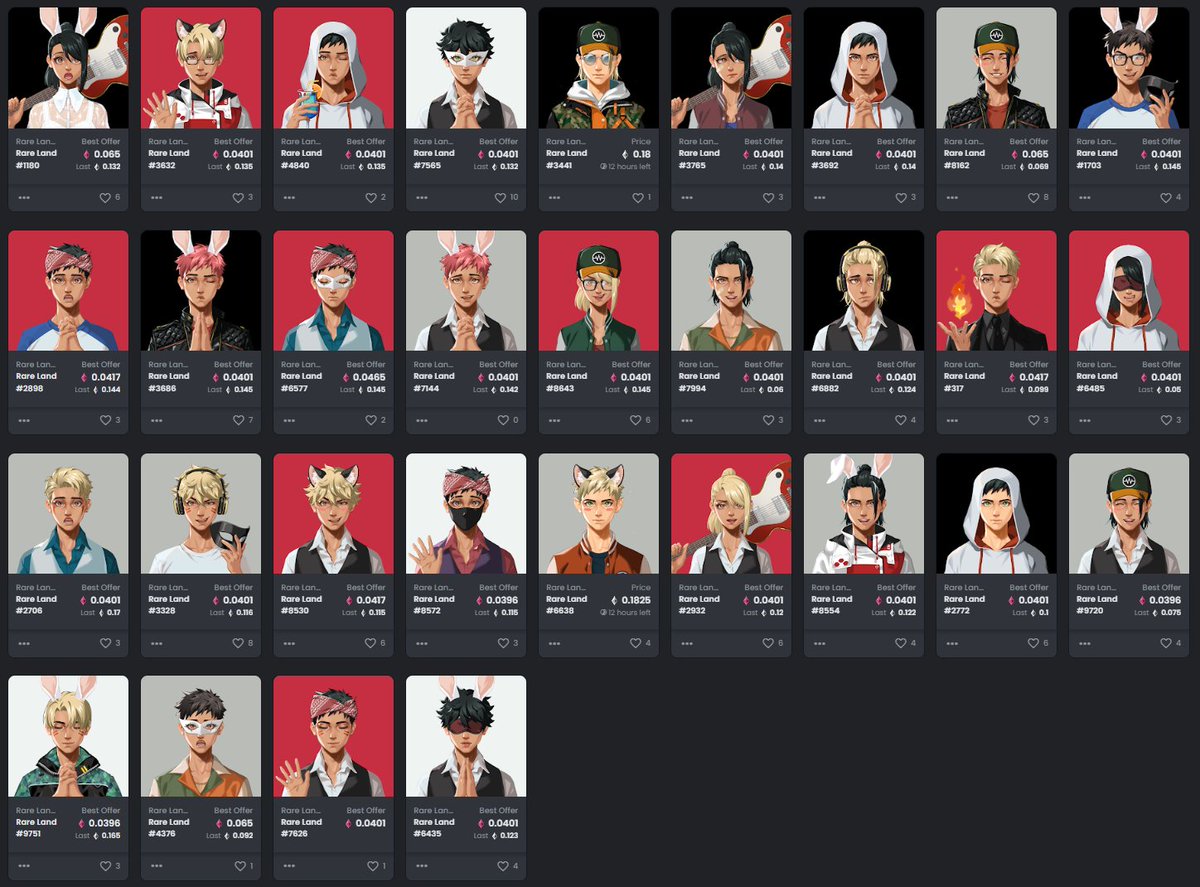 Update: I now own 139x Rare Land NFTs (@mlabs_one). #2 holder.

Though the floor has dropped from where I first began loading, I am still bullish. Sub 0.1 is a steal.

Art is superb.
2.5% creator fee.
Hype discord.

I think this will be the <a href="/projectPXN/">Phantom Network</a> killer. Not a paid promo.