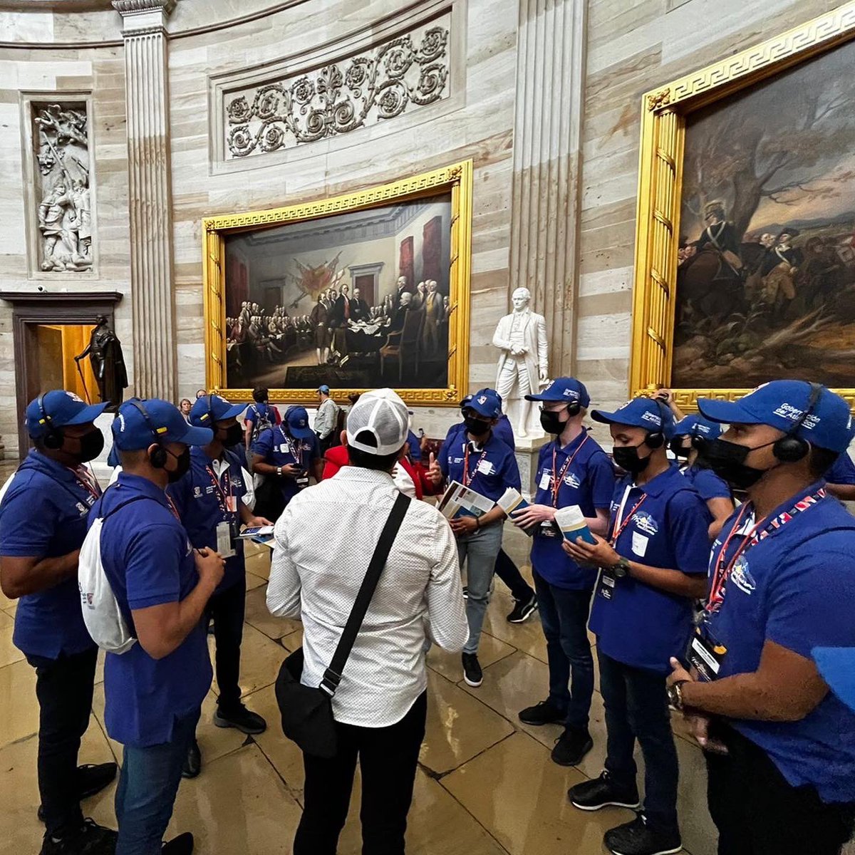 Conocimos el Capitolio de los Estados Unidos, una visita muy interesante donde aprendimos un poco de historia 🏛Gracias a la <a href="/gobatlantico/">Gobernación Atlántico</a> por esta maravillosa oportunidad de hacer intercambio cultural #BDBenUSA🇺🇸 #misioncultural2022🇨🇴🇺🇸 #colusa200years <a href="/elsanoguera/">Elsa Noguera</a>