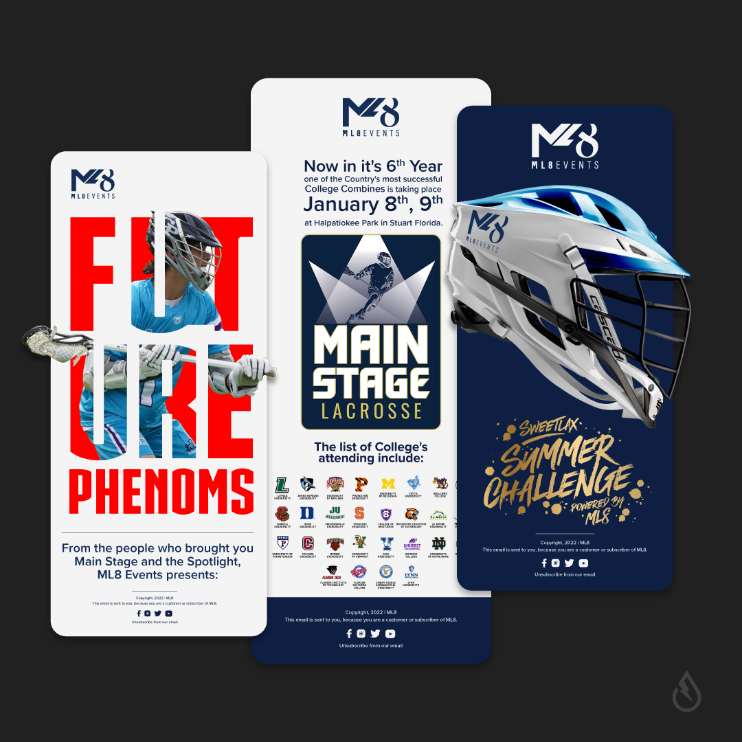 Pro Tip: Elevating your visual graphics brings attention to your brand, in turn generating more engagement on web, social media, and email.

Take some notes, you may learn a thing or two from <a href="/Ml8Events/">ML8 Events</a>. 

View More graphic design work ➡️  juicecg.com