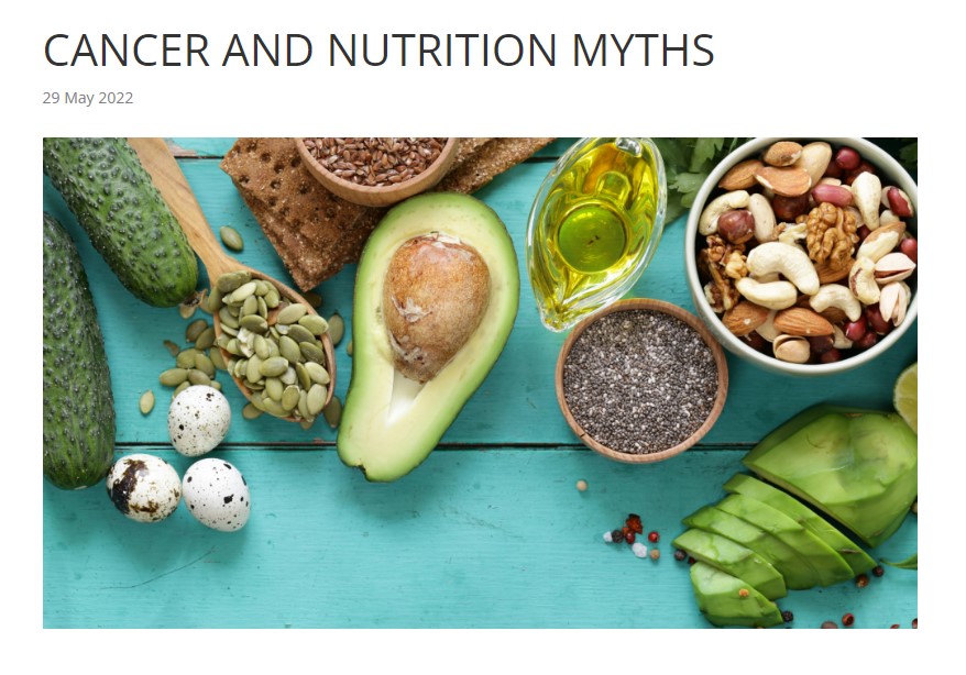 MyNutriWeb's tweet photo. ⭐ ⭐ A great NEW blog supporting everything around food &amp; cancer👉🏽 https://t.co/NUSr8tDw1Y

Cancer and Nutrition Myths by @Huggy_Dietitian 

#CancerCookery #MyNutriKitchen https://t.co/Y6IgRRZdxc
