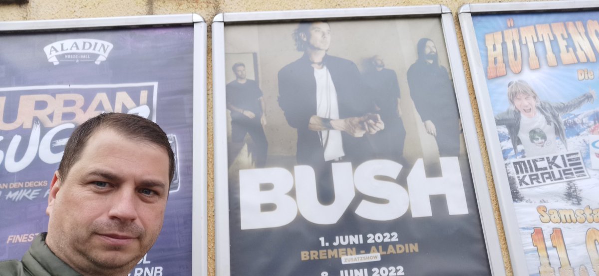 kerouacTM's tweet photo. Още една мечта е на път да се сбъдне... #bushlive #bremen https://t.co/Wbvccf2tZH