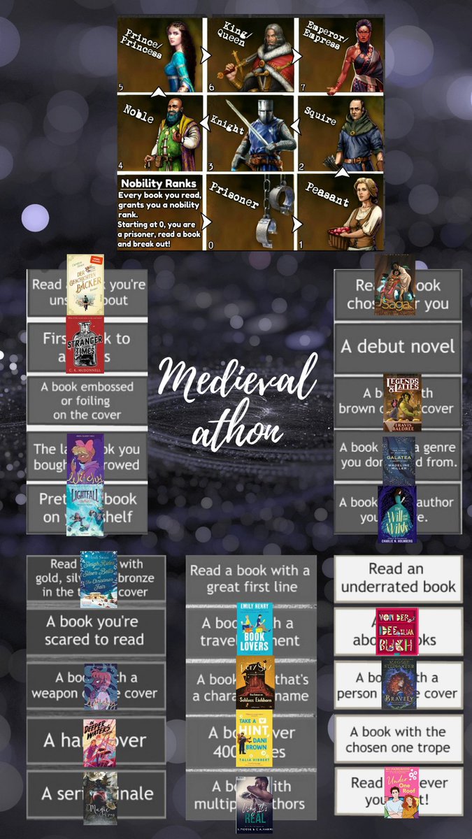 I read a lot of great books for <a href="/Medievalathon/">Medieval-A-Thon</a> hosted by <a href="/HollyKnece/">Holly Hearts Books</a>. <a href="/BeccasBookopoly/">🎲 Becca's BookoplAthon 🎲</a> helped a lot 😅 This was so fun. My Empress is a jack of all trades it seems.😄