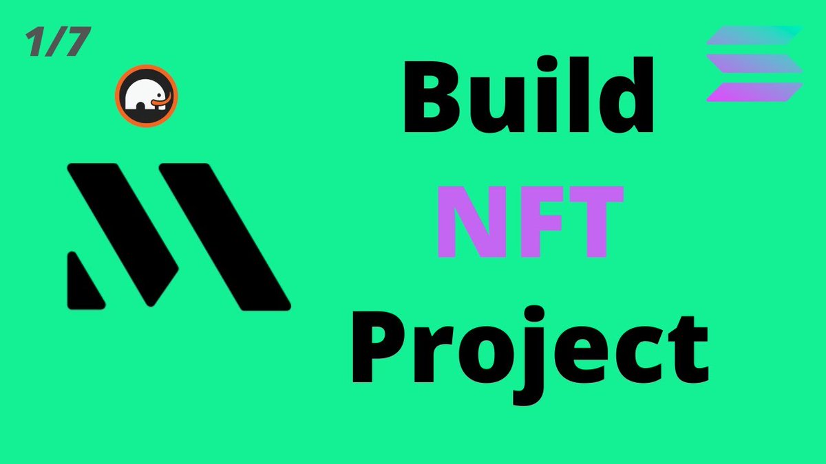 mammothcompany's tweet photo. Build NFT Project with Metaplex Candy

https://t.co/nV5GPmIGAt

#Blockchain
 #Coding 
 #cryptocurrencytrading 
#programming 
#Candy 
#Metaplex 
#node 
#npm 
#Solana 
#SolanaToolSuite 
#tsnode 
#TSC https://t.co/fdCxVuM4Cd
