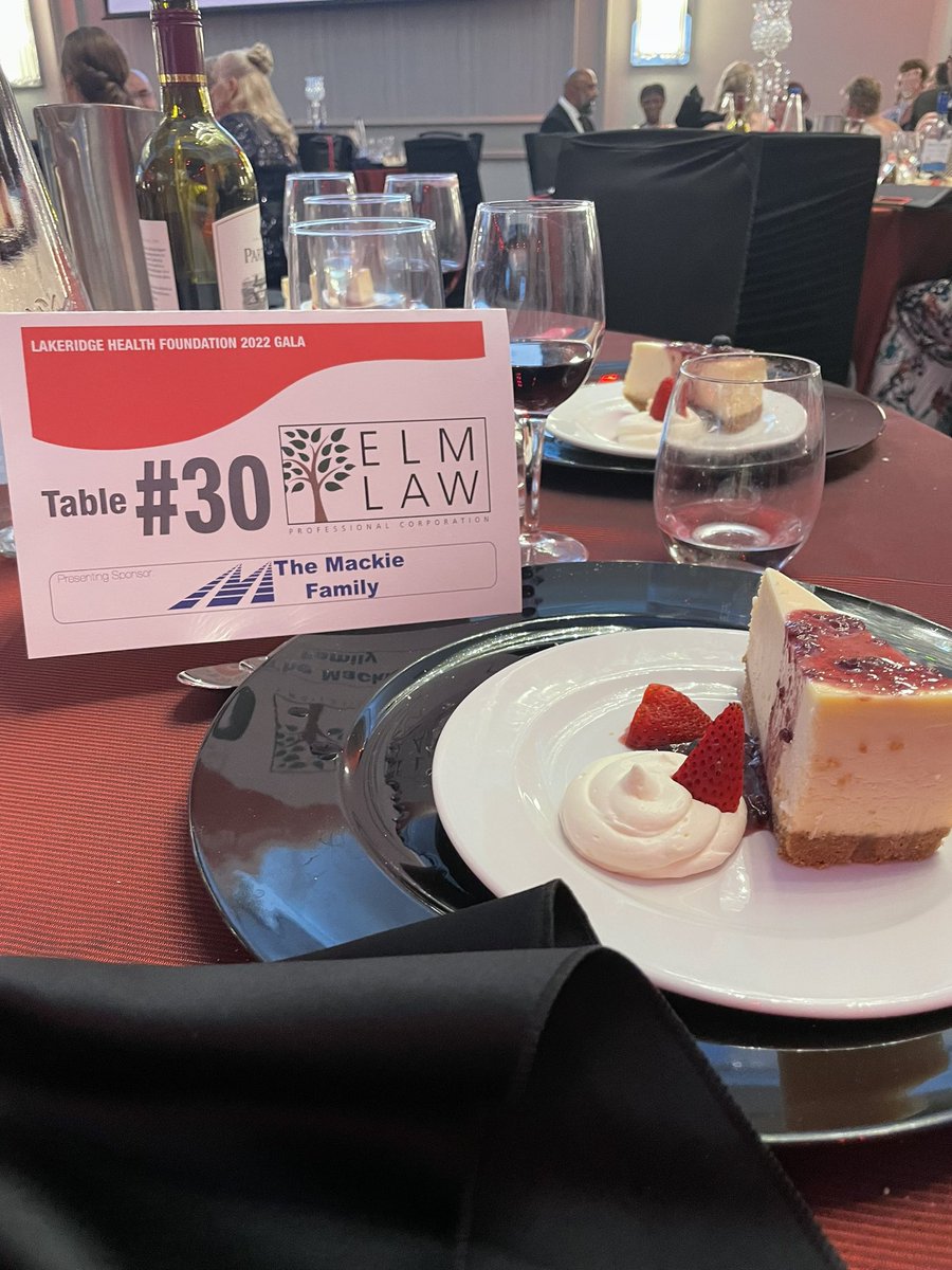CorporationElm's tweet photo. Supporting @LHFoundation_ gala I support of cancer care. Happy to be able to play dress up again!
We loved the moving remarks from @steveslacker of the #slackpack
#OurCancer @LakeridgeHealth https://t.co/UDNNlsB8Kz