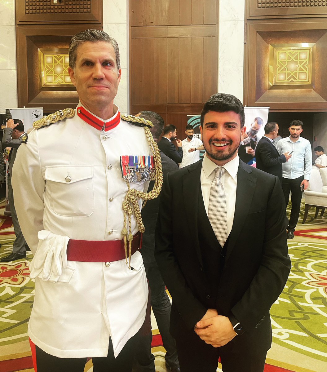 MoKoperly's tweet photo. Great to be celebrating the QBC in Baghdad https://t.co/o68H908TcC