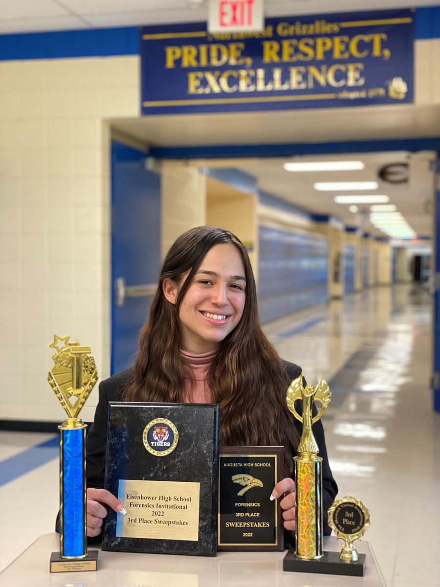 Congratulations to recent NWHS graduate, Rylee Lopez ('22), on being recognized as an Academic All American from the National Speech &amp; Debate Association! Way to represent Northwest, Rylee! #PrideRespectExcellence #WPSProud 
<a href="/speechanddebate/">National Speech & Debate Association</a>