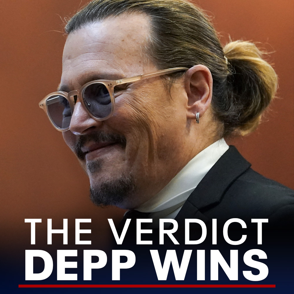 VERDICT REACHED: Jury finds Amber Heard defamed her former husband Johnny Depp.
#DeppVsHeard #verdict bit.ly/3xhn04F