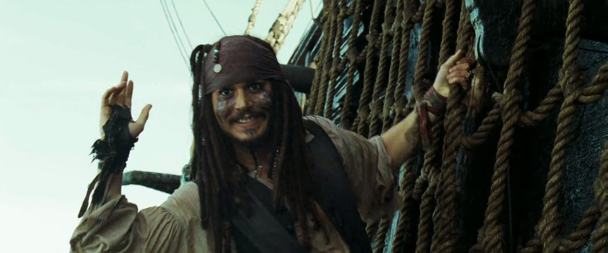 ¡Siempre recordaréis este día como el día en que casi capturáis al Capitán Jack Sparrow!
