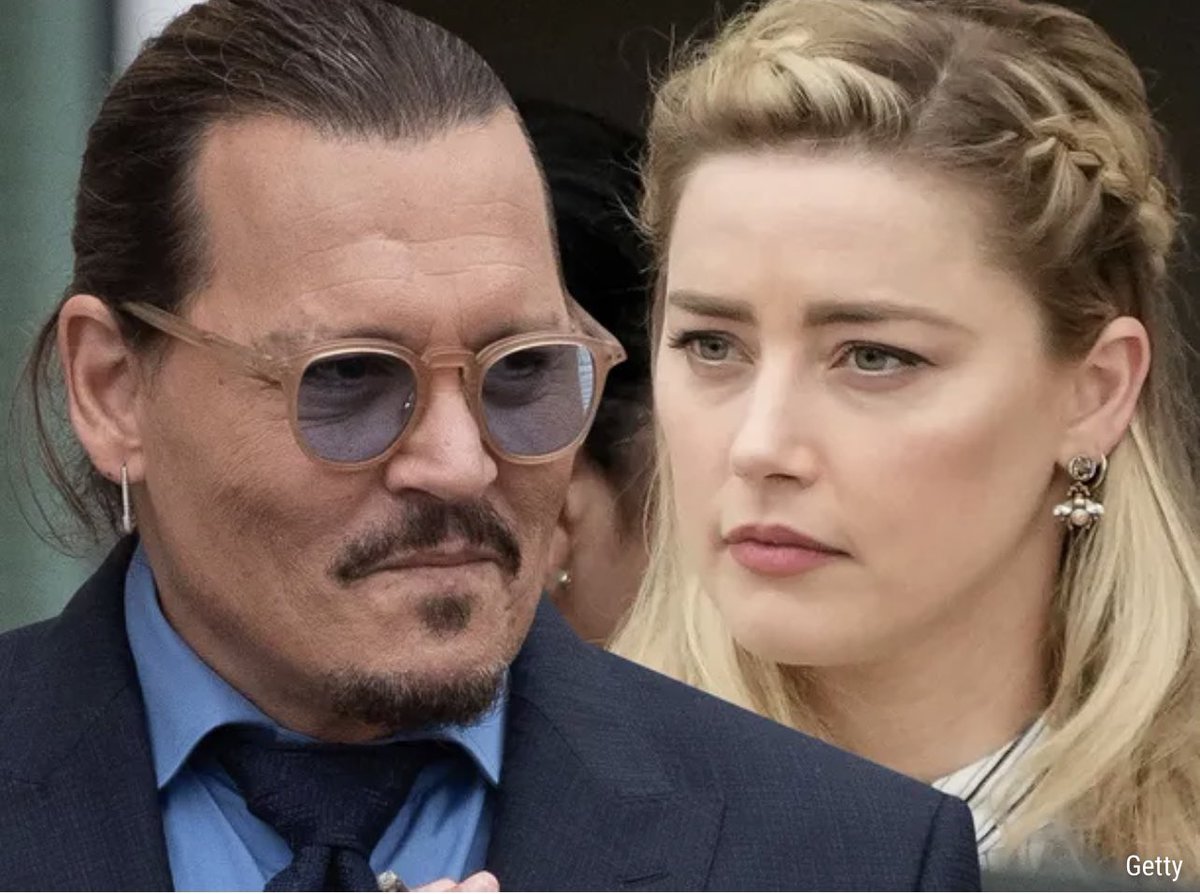 piersmorgan's tweet image. Absolute slam-dunk for Johnny Depp. Total wipe-out for Amber Heard. 
Depp awarded $15 million damages against ex wife.