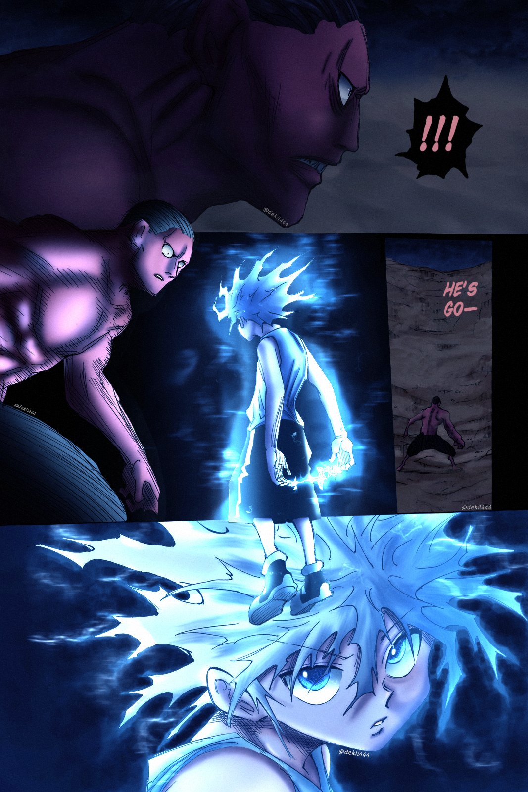 Hunter X Hunter Killua Godspeed