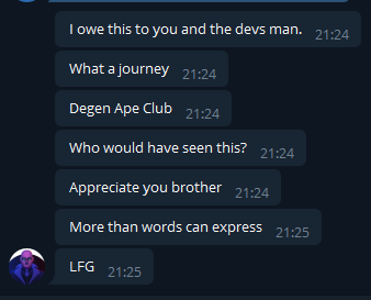 THIS is why we do what we do, this feels so good! ❗️❗️❗️

One of our admins got his first crypto job which was a dream of his and $DAC played a big role in him getting that job. 

We are so freakin' proud of you <a href="/CoetzerFerdi/">Morpheus</a>! You're going to KILL IT brothaaaa!!!! 💪