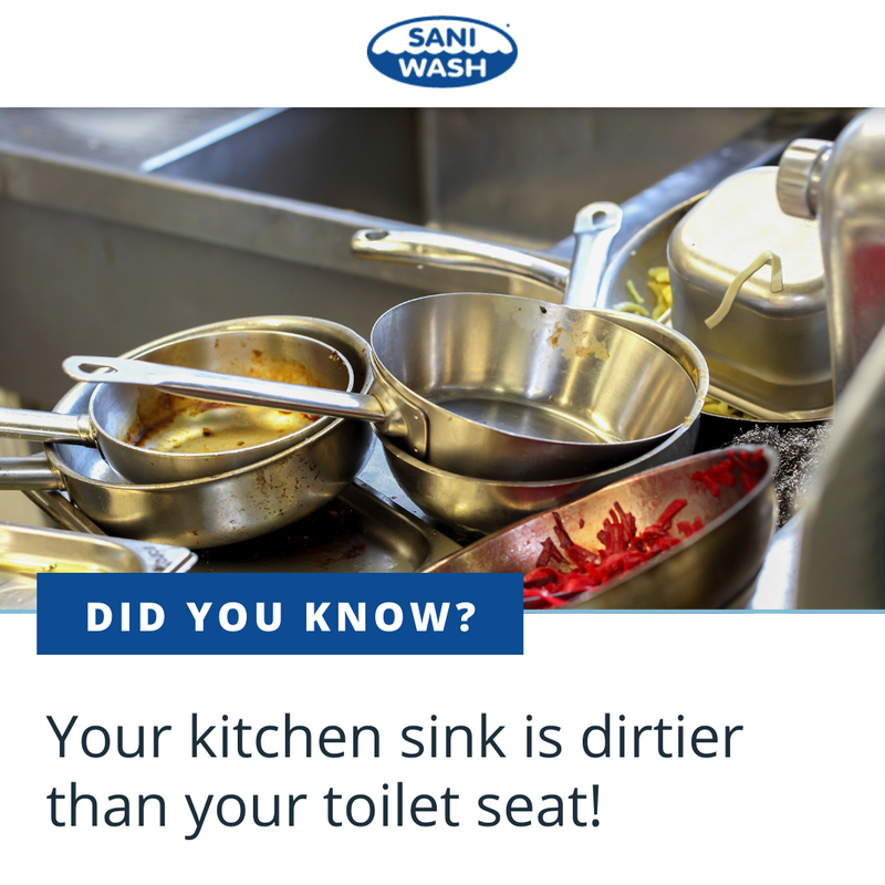 ⚡️ Yes, it’s true! There are wide varieties of pathogens that thrive in your kitchen spaces even more than the ones that are present in your restroom spaces. 

It is vital that you clean your kitchen with added importance with every single clean.