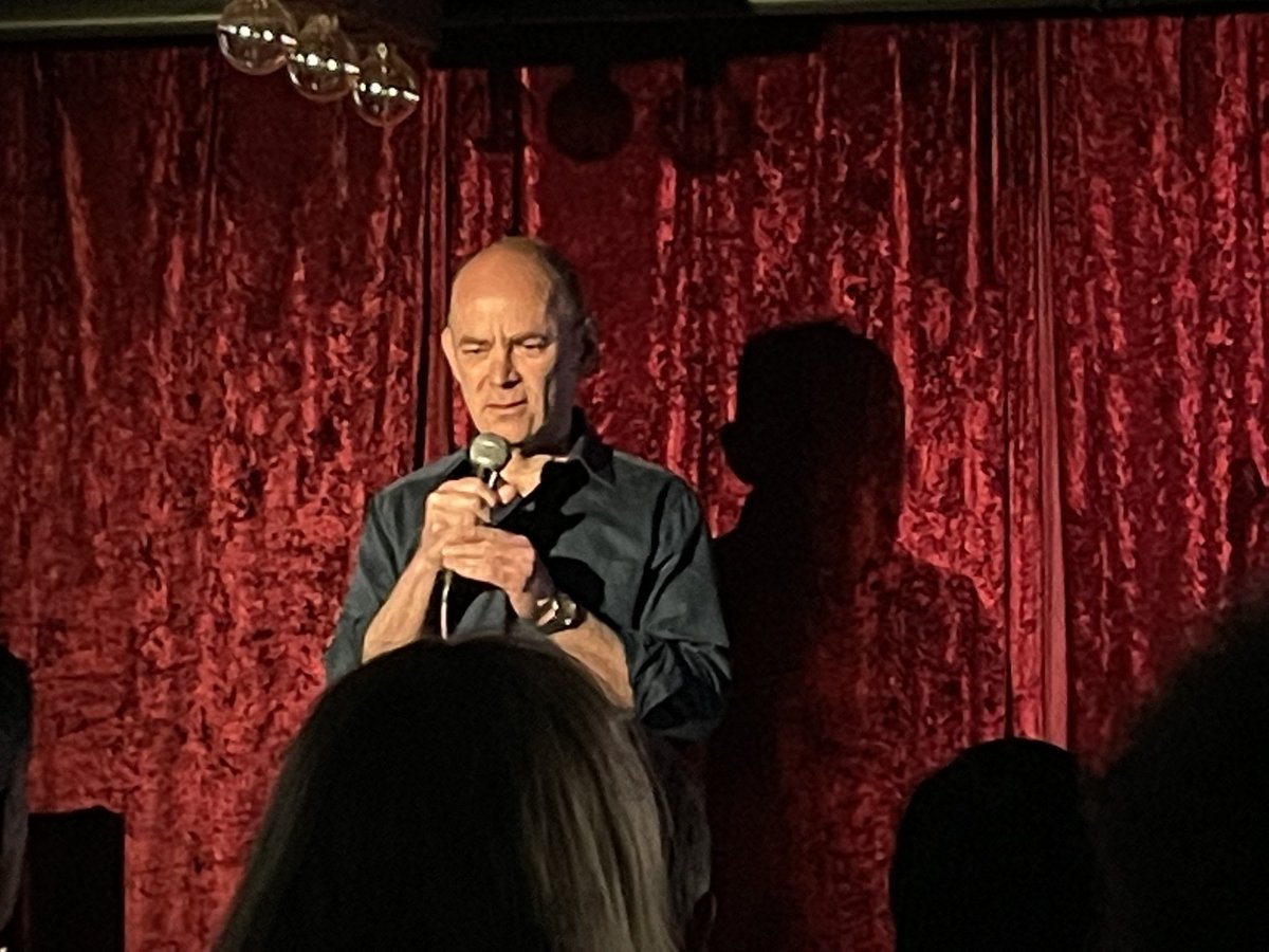 Amazing night with Mr <a href="/toddbarry/">Todd Barry</a> in Stockholm.