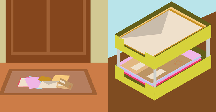 Have you had enough of all the #paperwork that lands on your #doormat or comes in via school/work bags and struggle to know how to deal with it? Here are some handy #tips via our Declutter Hub #podcast - ed.gr/c3db3