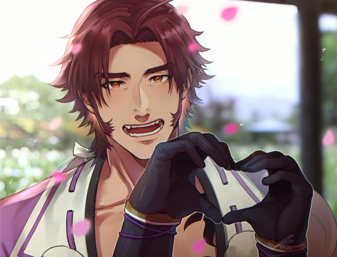 🌸最近そわそわしている主に唐突にファンサをしてくる自本丸の蜻蛉切

蜻蛉切「加州に教えてもらったのですが、主は自分からの"ふぁんさ"がほしいのだとか…いかがでしょうか?元気は出ましたか?」

ラァブッ♥ 