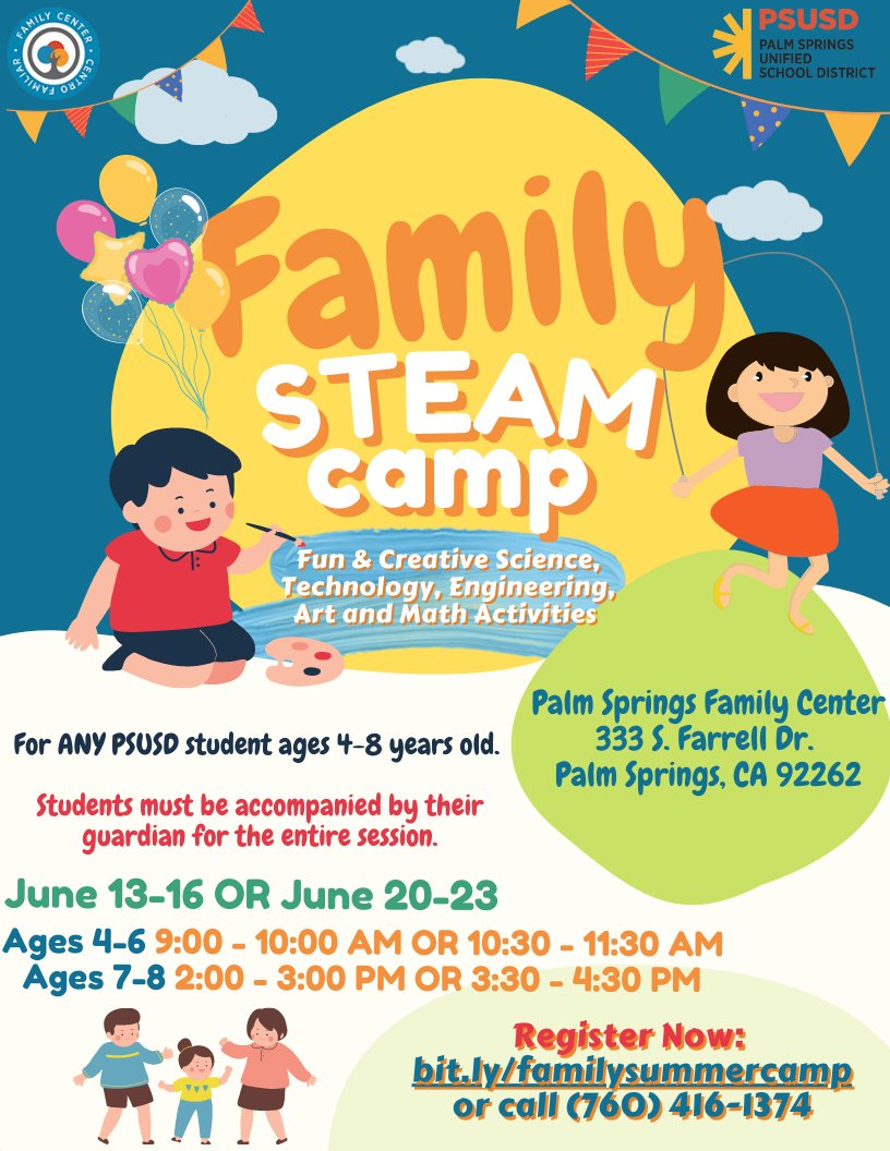 PSUSD Family Center tweet media