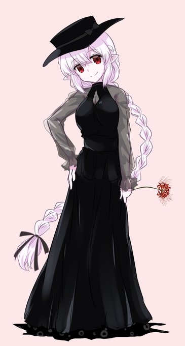 これはまちカドまぞく3丁目でしれっとドレス合わせに入ってきた那由多誰何さんの妄想🍉 