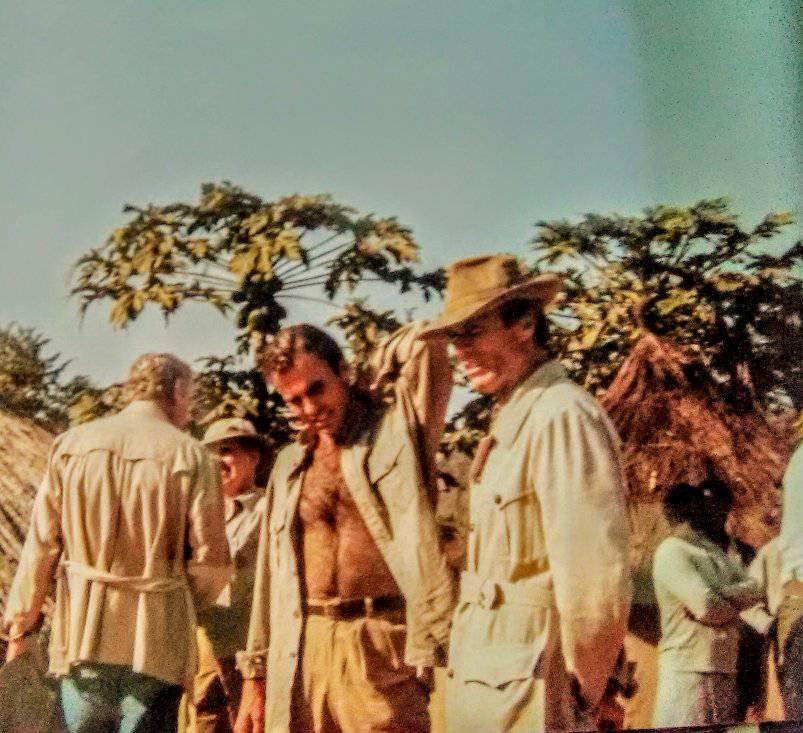 lavigne_phd's tweet photo. Especially for @ClintForever 
Look what I found: #BehindTheScenes photos of Clint &amp; Jeff Fahey on set in Zimbabwe.   @warnerbros https://t.co/CRip3dKKzv