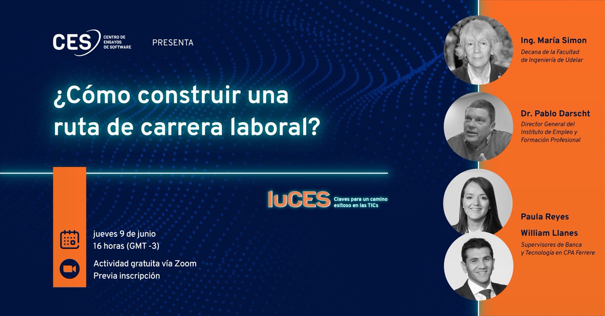 cpa_ferrere's tweet photo. #URUGUAY @llanesw  y @ReyesPauV, de nuestro equipo de Banca y Tecnología, participarán del ciclo de webinars luCES: claves para un camino exitoso en las TICs, que organiza el @ces_com_uy, en el marco de la celebración de su cumpleaños número 18.

Más info: https://t.co/Kq5knv57NK https://t.co/bshGtqDH4v