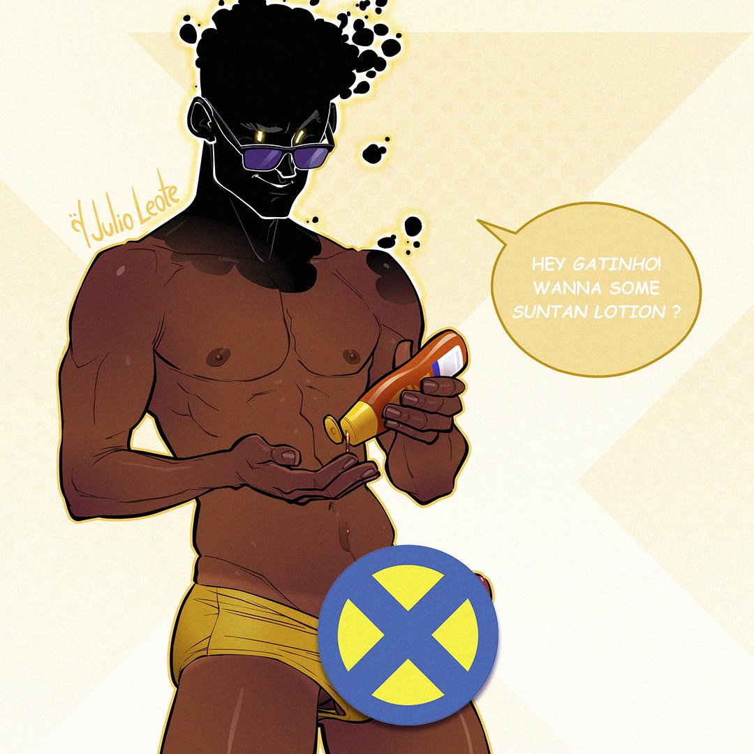 julio_leote's tweet photo. Grab your SunTan Lotion Dear
'Cause there's a Hot SUNSPOT Here!
.
Uncensored on my https://t.co/D7sQvneuFZ
.
#gayillustration #illustration #drawing #gayart #fanart #gayfanart #RobertodaCosta #XmenSunspot #Sunspot #xmenfanart #nsfwartwork #malamarcando #speedo #manbulge https://t.co/eB4lPLoVMP