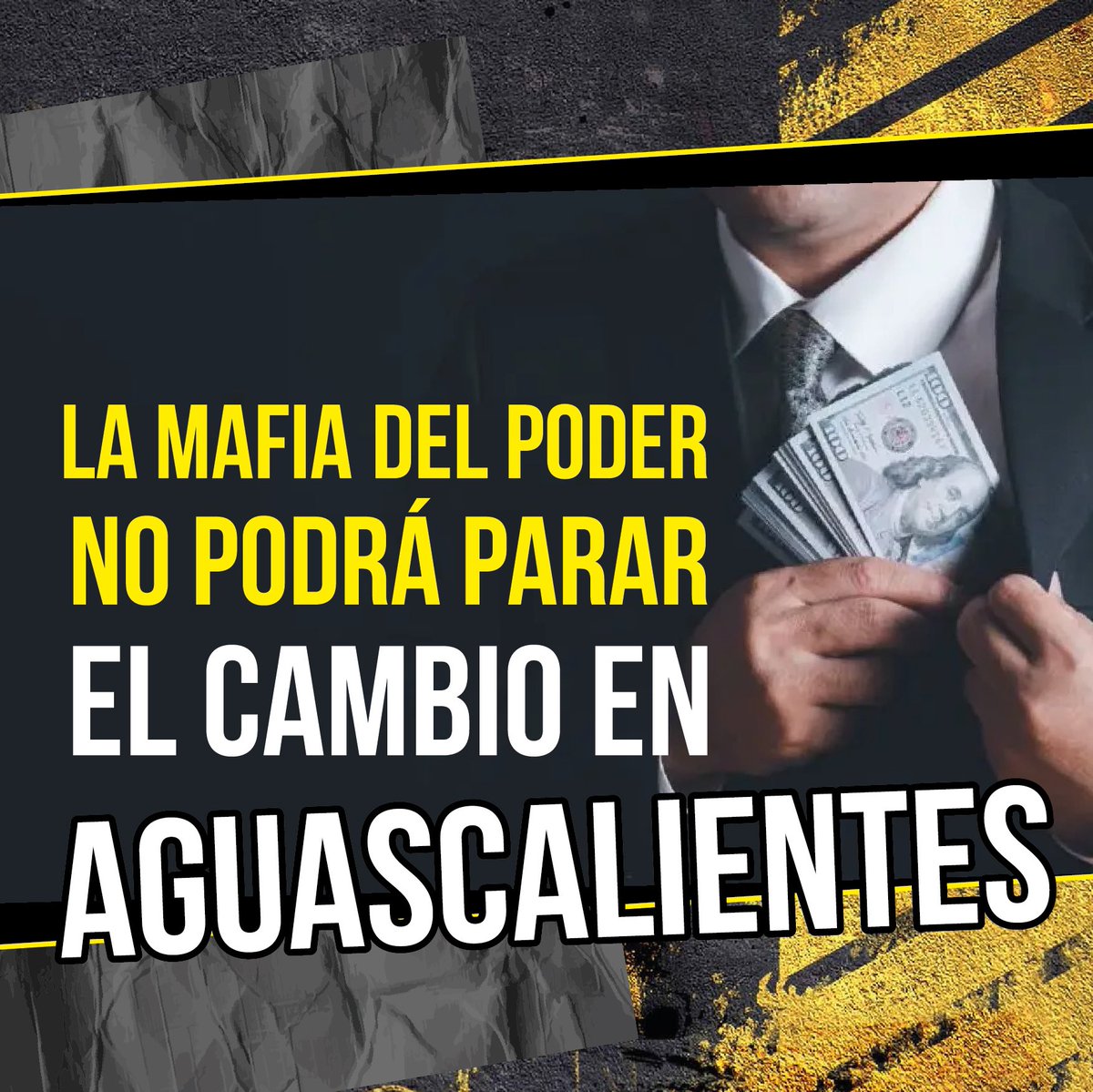 CEEMorenaAgs's tweet photo. A la transformación ya no la detienen. Ni la guerra sucia, ni la desinformación pueden frenar al pueblo unido que se cansó de la corrupción y los malos gobiernos del PRIAN. Este 5 de junio, hagamos historia. #TereCorrupta https://t.co/2oYeQ1EZzv