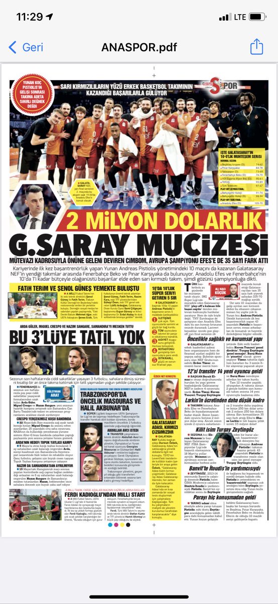 TPistiolis's tweet photo. Άρθρο για τον @APistiolis και την ομάδα  στην Hurriyet https://t.co/vNoICsf9jO