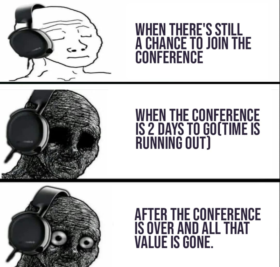 ConclaveGroup's tweet photo. Time is ticking join Conclave now.
Conclave in two days from now😳
You still have the choice to decide 🤔
#Conclave2022
#Conclaveconference
#theprocess #thestrategy #theresult https://t.co/nR5D69ZKEQ