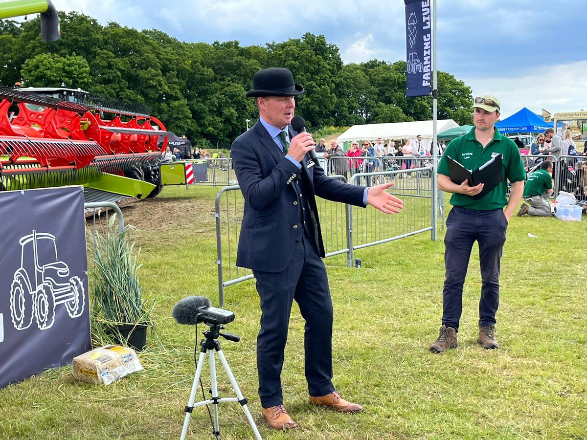 benjy_eagle's tweet photo. What a fantastic couple of days at @SuffolkShow with the #farminglive team. https://t.co/3mutYED25h
