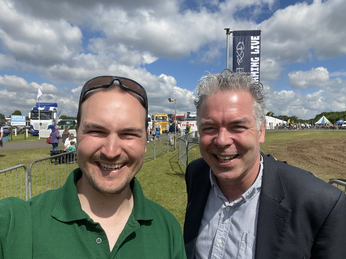 benjy_eagle's tweet photo. What a fantastic couple of days at @SuffolkShow with the #farminglive team. https://t.co/3mutYED25h