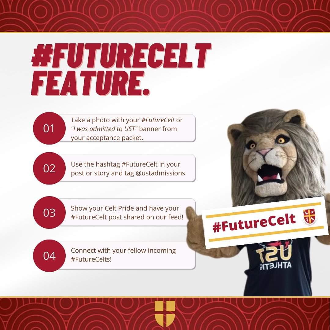 stthomashouston's tweet image. Are you a #FutureCelt?! 🦁

Follow the steps in this post to be featured on our IG feed showcasing our UST Class of 2026!🎉🎊

#FutureCelts who need help completing their next steps (including registering for orientation) please email admissions@stthom.edu with any questions. 📲