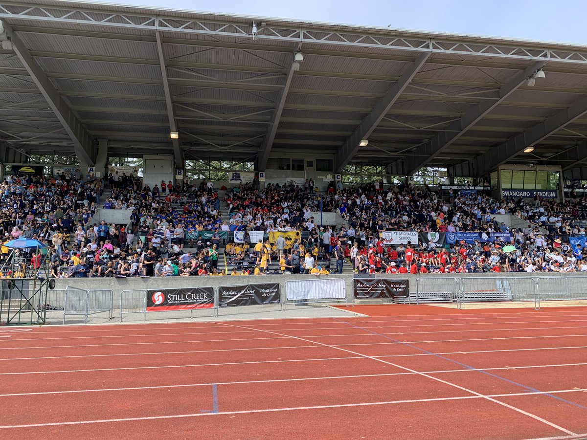 We are blessed with a great day for the first #CISVA elementary Track Meet since 2019. Great to be back together with all our schools.
