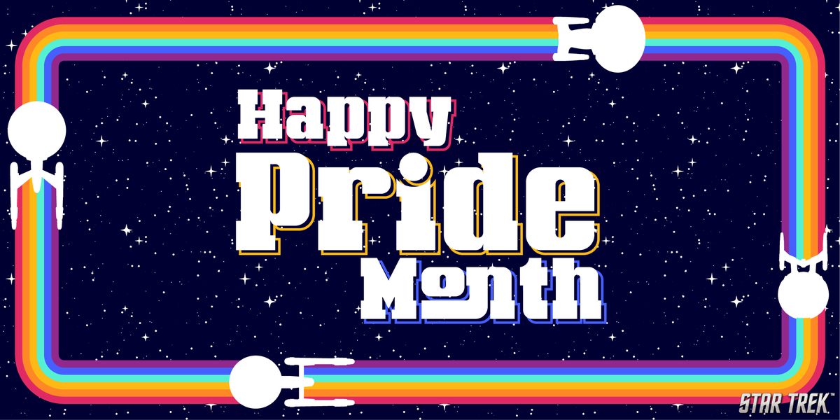 Infinite Diversity in Infinite Combinations. 🖖🏳️‍🌈 #StarTrek #PrideMonth
