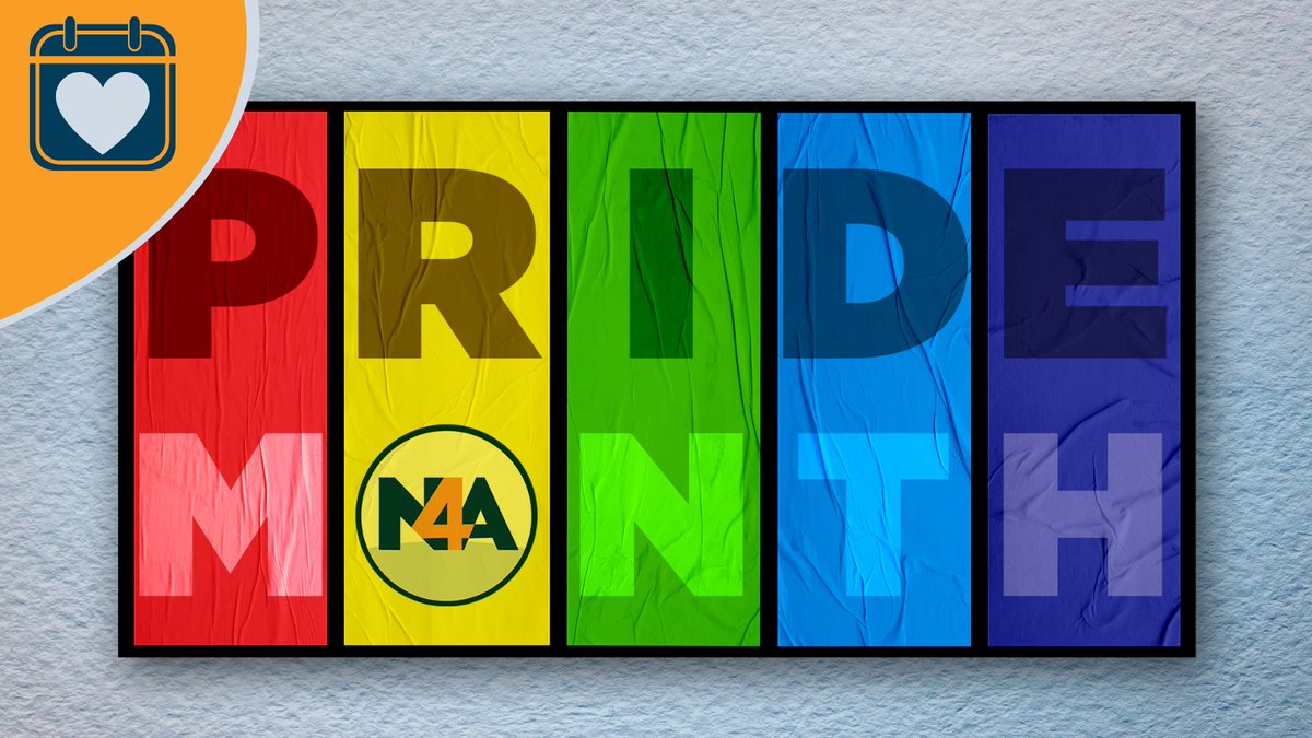 As a diverse and inclusive organization, N4A proudly supports Pride Month. Let's celebrate together and champion all members of our global community today and every day! 💛🧡💚💙💜
#WeAreN4A