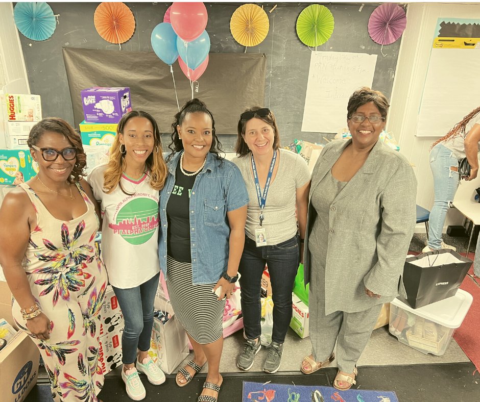 NicholasHouse's tweet image. Thank you to @PiAlphaOmega85  for hosting an All-Things Baby Drive for the babies at Nicholas House! With sincere gratitude, thanks to all participants for their time and generosity!#endhomelessness #volunteeratlanta 
#babyshower