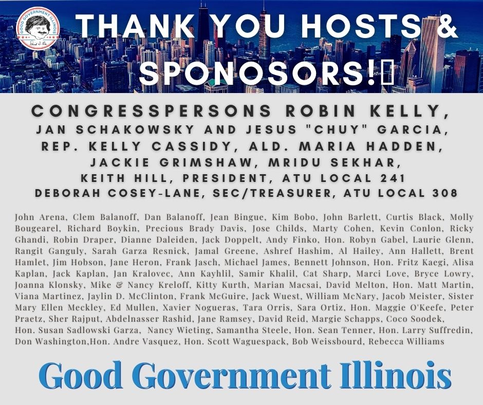 goodgovillinois's tweet photo. Special thanks to our MC, William McNary and Ald. Hadden &amp; Ald. Waguespack for sharing some remarks. A shoutout to Mayor Lightfoot for stoping by.

If you still want to contribute, go to: https://t.co/sw3TsOrAtq
https://t.co/114KKpXRlR https://t.co/jCfDwcoEm8