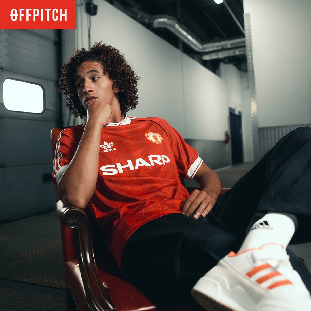 adidas Originals Manchester United Retro Jersey - Red