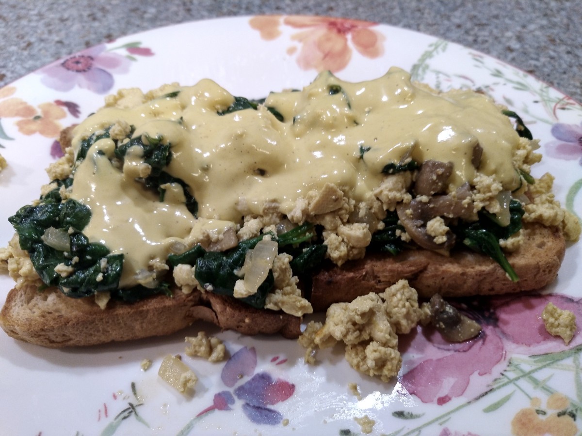 VegansFriendApp's tweet photo. Tofu scramble on toast with gluten free hollandaise sauce. Irresistibly delicious. Rich in protein, iron, calcium, B vitamins, zinc, and fibre - not to mention flavour. And surprisingly low in calories. For this recipe and more, join FREE https://t.co/A6QmhBh5fD #veganrecipes https://t.co/XMyXlSiubW