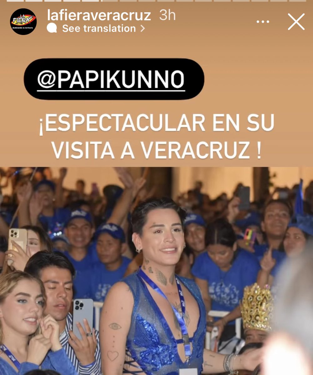 BrilloInforma's tweet photo. La muy popular radiodifusora @lafieraveracruz hizo mención estelar a #Kunno y los demás influencers que recientemente estuvieron apoyando a @yerimua en su reinado del carnaval de el hermoso estado de Veracruz. Cabe mencionar que KUNNO conquistó los corazones de los veracruzanos! https://t.co/MFQ5kRXMwA