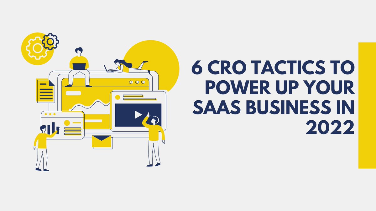 We have gathered a list of the top 6 tactics to power up your CRO game. Check out our latest article 👇

buff.ly/38E41rd