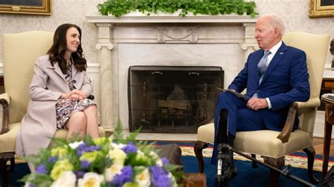 Anne_MarieBrady's tweet photo. It’s a remarkable feat to get a NZ Labour PM to stand with a US President for a joint statement on greater military cooperation between the 2 countries. 

Xi Jinping’s strategic overreach in the Pacific has achieved what decades of official negotiations could not. https://t.co/AVCTxNrmSZ