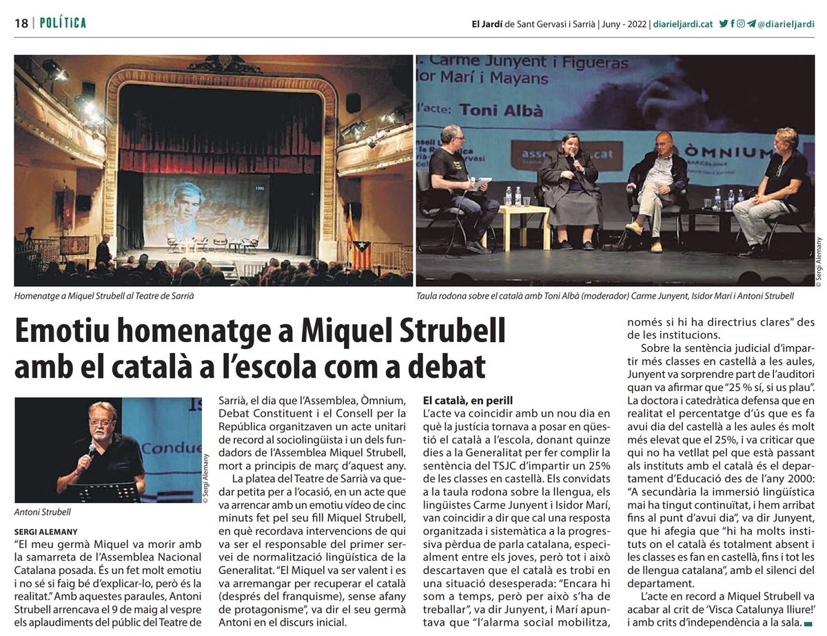 🎗Miquel Strubell i Trueta🎗 tweet media