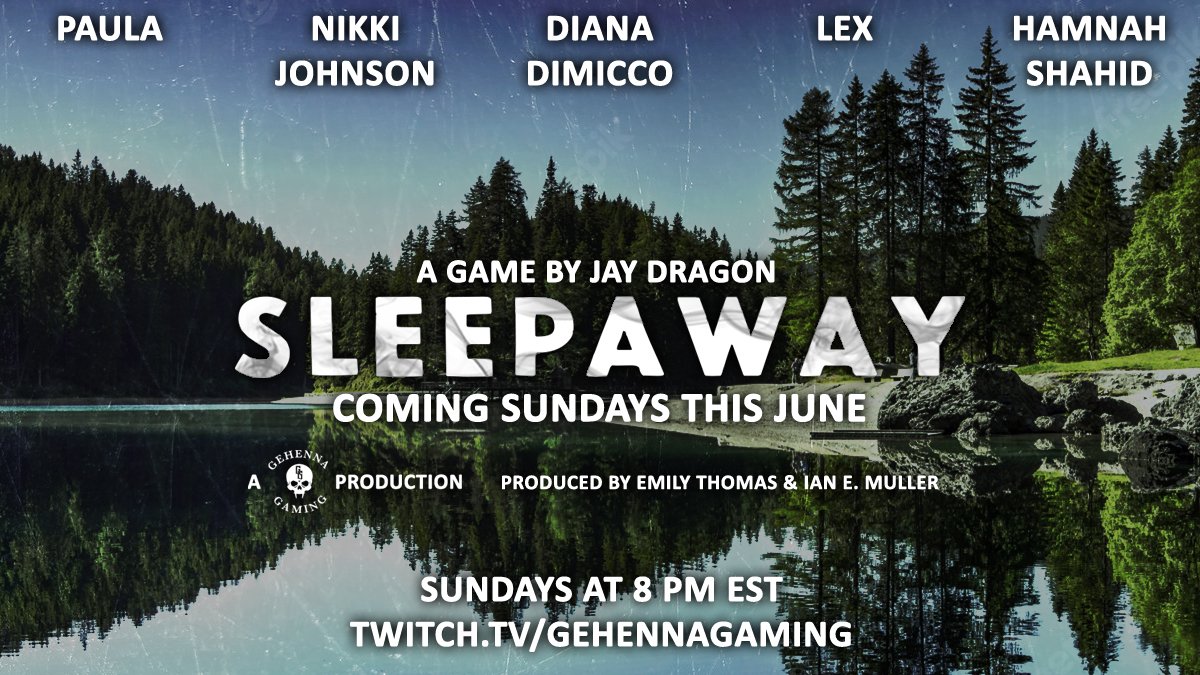 Gehenna Gaming 🔜 GCX Orlando on Twitter Soon* Sleepaway is a
