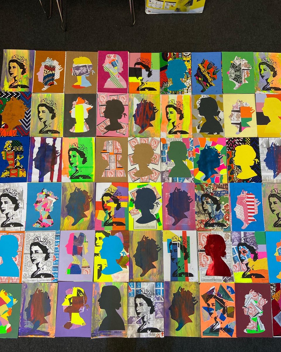 ArtsGorton's tweet photo. “Putting Our Stamp On It” Project. Yesterday was our final session on this project and we finished it off in style with the @inspiredtaskforce in Levenshulme. Busy day but we got them all finished. Everyone worked really hard and with so much quality. https://t.co/vTWH4AN1en
