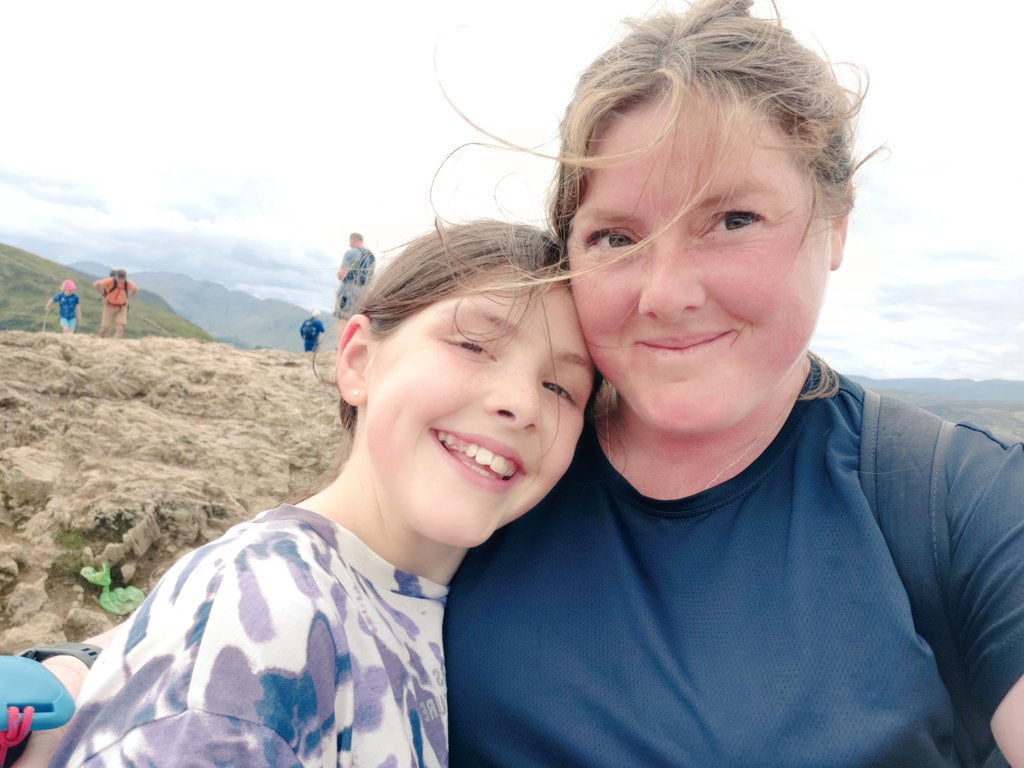 Amazing weather today for a hike up #catbells #LakeDistrict