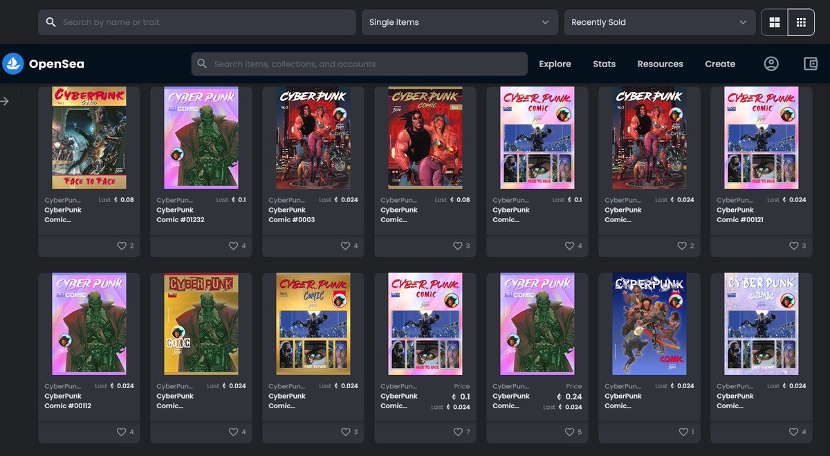 🚀NEW Collection 🔥CyberPunk Comic NFT🚀
three comic editions.💥💥💥
#nft #nftart #nftartist #nftcollector #nftcommunity #nftcollectibles #nftdrop #nftbuyer