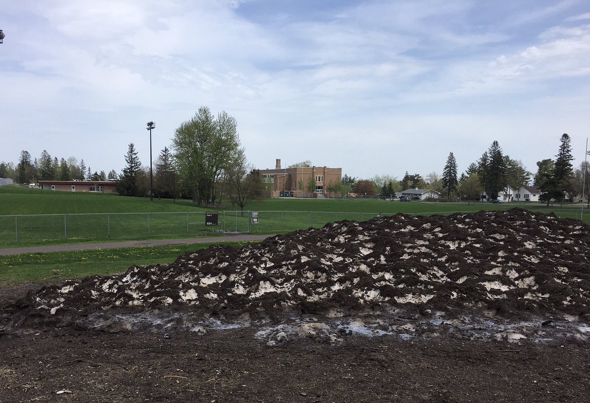 Congratulations to the UMD snow pile for getting to another meteorological summer!  

We all suffered for your accomplishment.