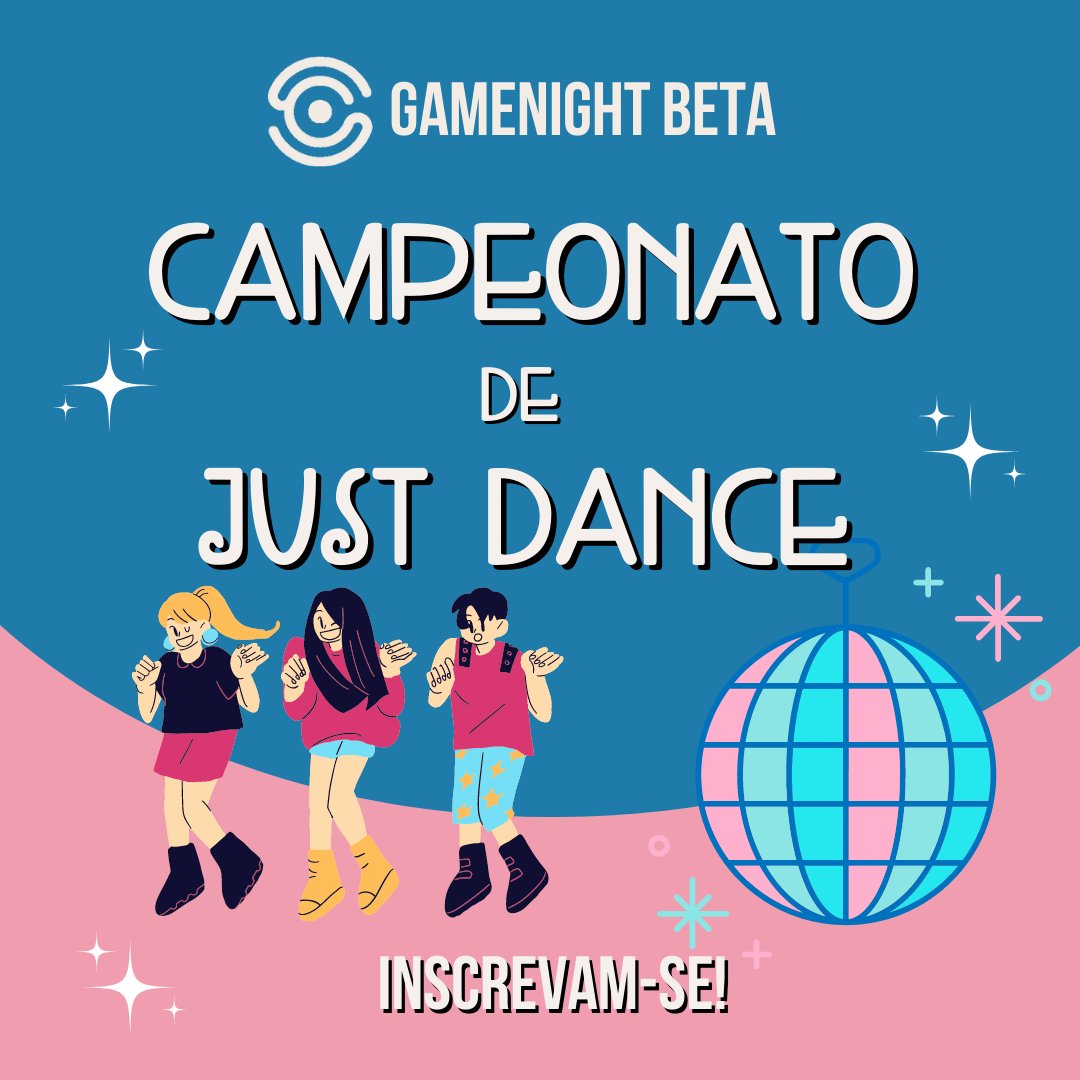 Oi gente, tudo jóia?! 👋

A Semcomp Beta está chegando e vai ter uma Gamenight incrível no dia 11 de Junho e, dessa vez, estamos organizando um campeonato para o já tradicional *Just Dance*! 💃💃

Para qualquer um que queira participar, tendo experiência ou não nas dancinhas, o +