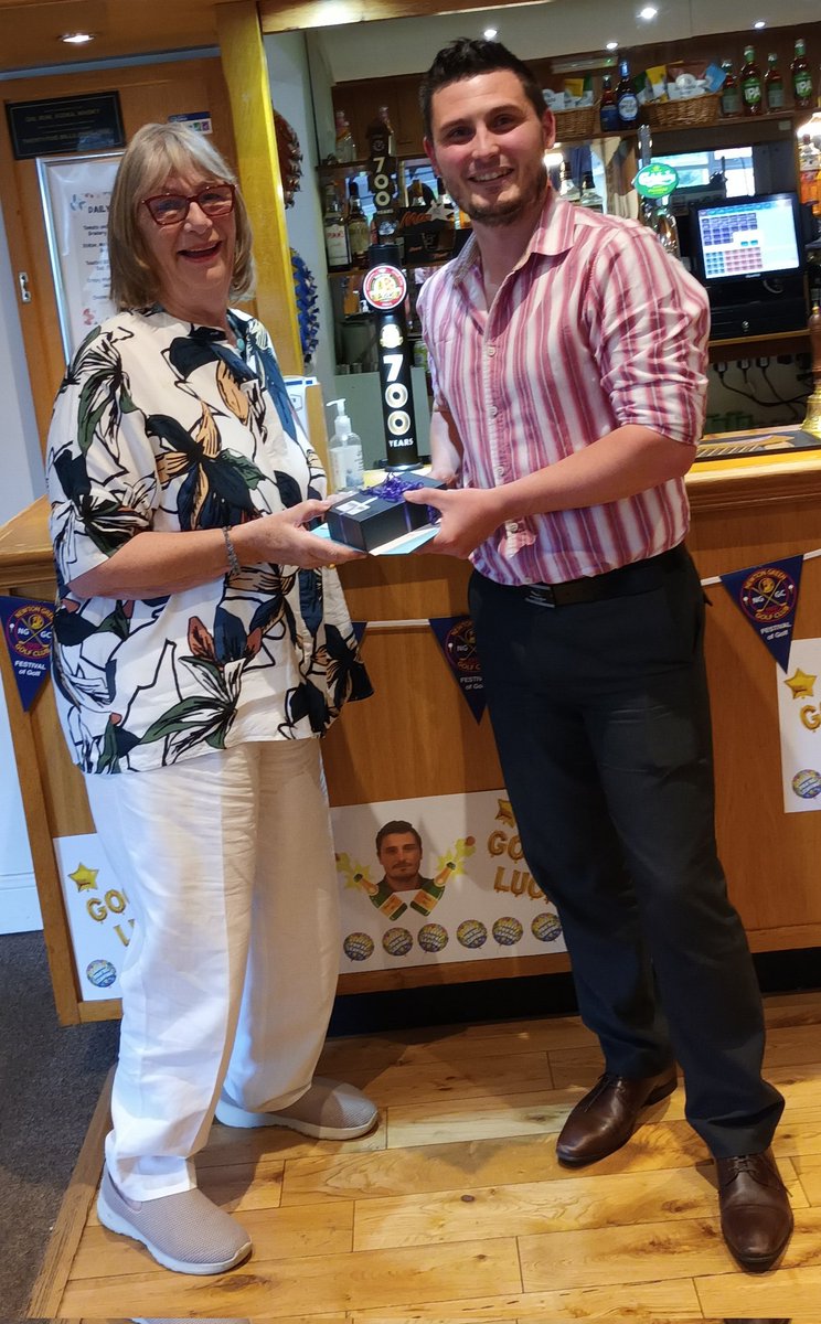 A fond farewell to Ben. Many members turned up this evening to say goodbye to Ben and wish him well in his new venture.