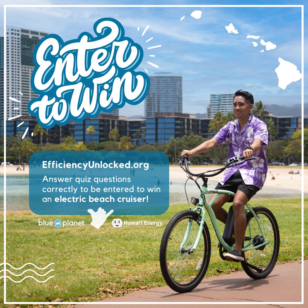 BluePlanetFound's tweet photo. https://t.co/eSvN3ArgTF is an online game that will help you discover simple room-by-room energy hacks that can save you money, and the planet too! Answer energy quiz questions correctly before 6/6 to be entered to win an ELECTRIC BEACH CRUISER! ๐ค๐ฝ๐ #EfficiencyUnlocked #chokefun https://t.co/R4mw1lVhXc
