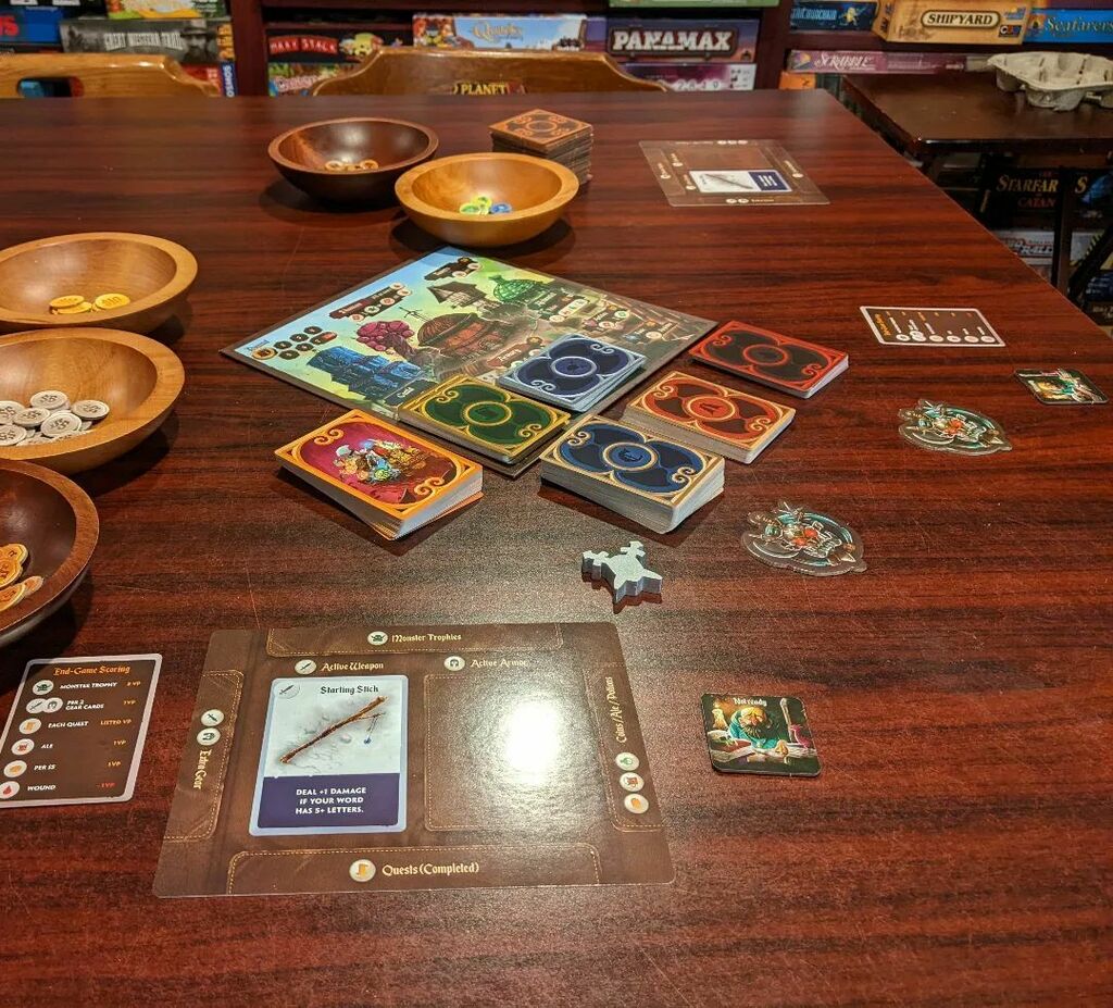 TabletopBellhop's tweet photo. About to check out Spell Smashers for the first time.
#NewGame #NewToUs #NewBoardGame #spellsmashers https://t.co/WNlrAytEyI https://t.co/u6rX6oP7Cb